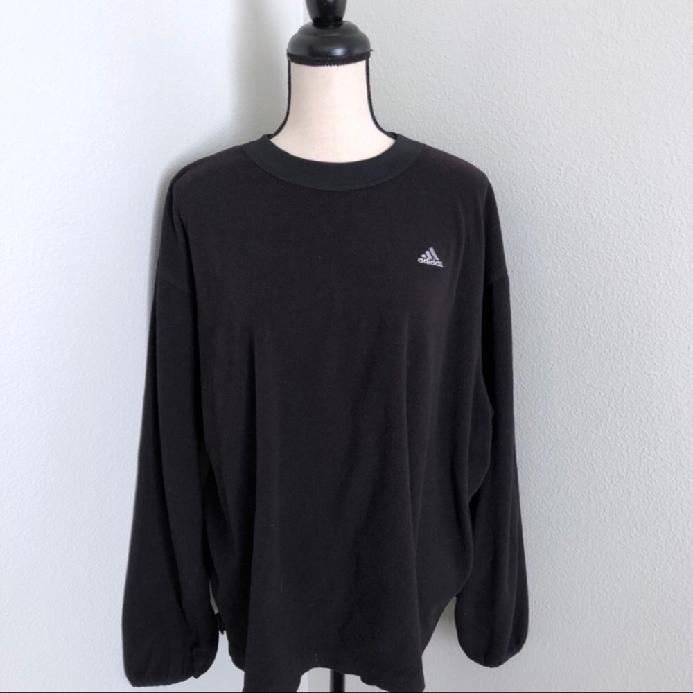 Black addidas fleece